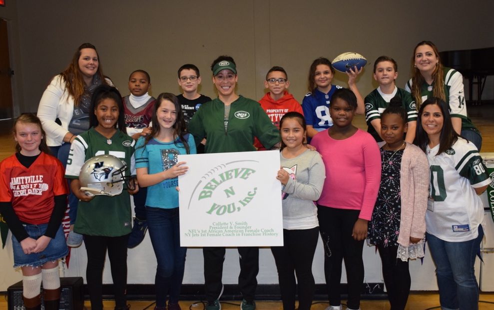 History-making coach inspires Park Avenue students