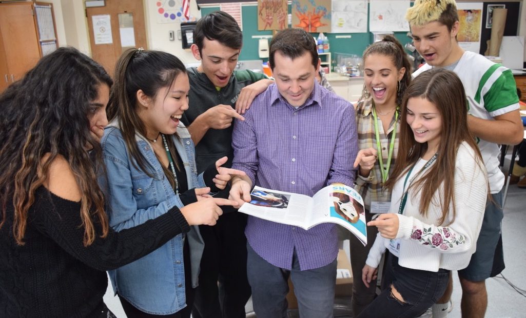 Seaford art teacher published in national magazine