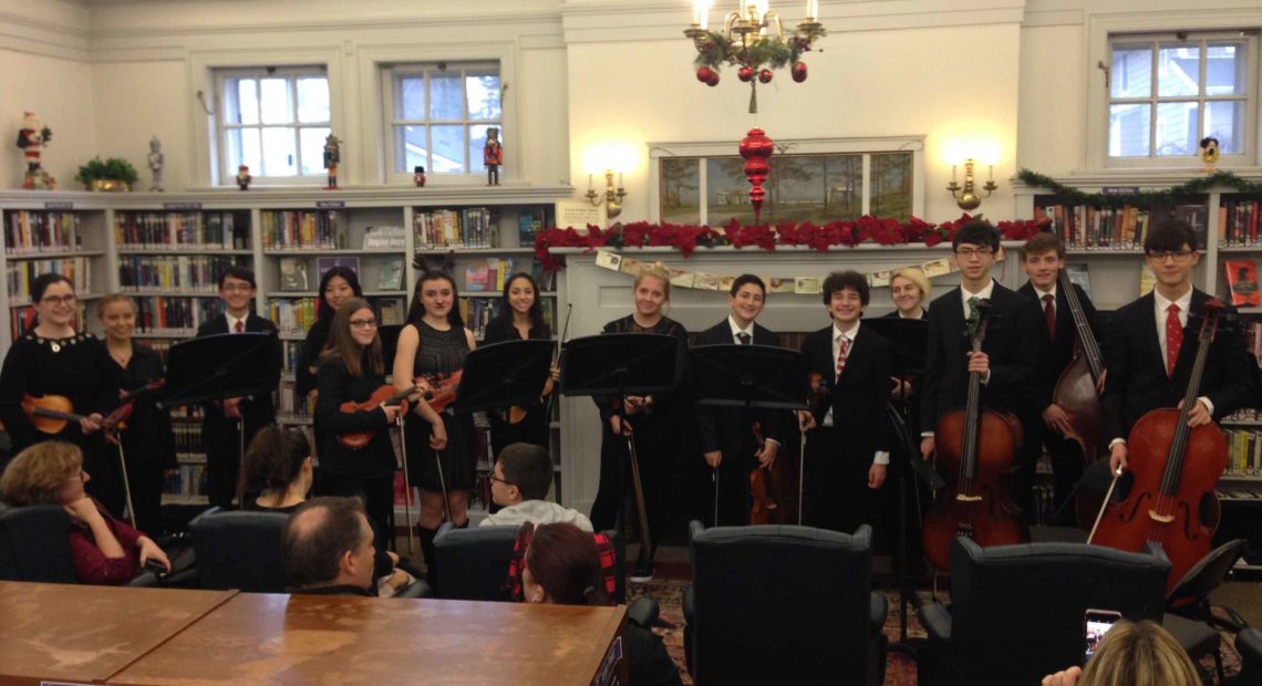 Port Jefferson Music Students Perform at The Charles Dickens Festival