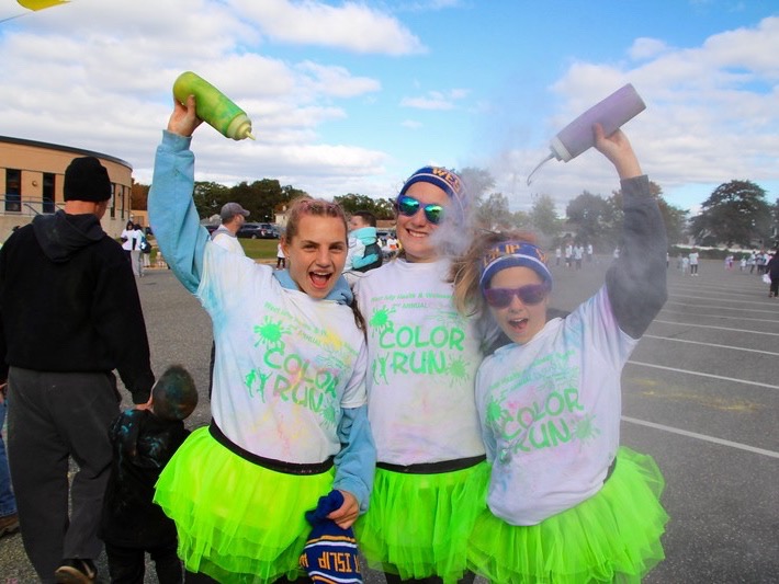 A Second Successful Color Run for West Islip