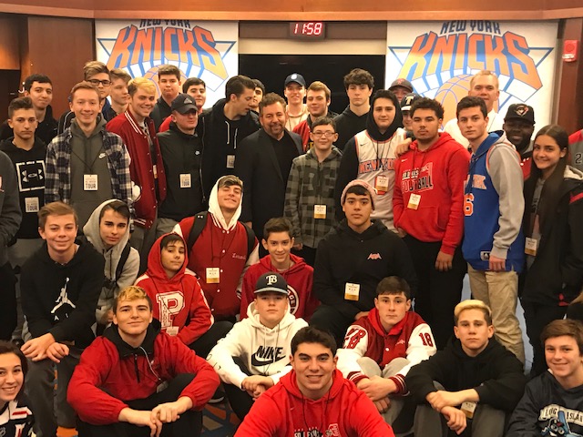 Sports Owner Speaks To Plainedge Students