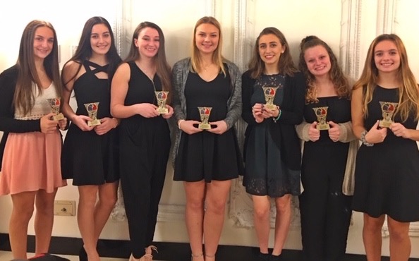 West Islip Gymnasts Recognized at Annual Awards Dinner