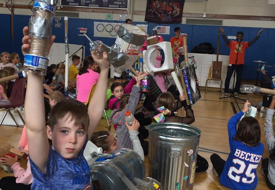 Plainview-Old Bethpage Students “Bash the Trash”