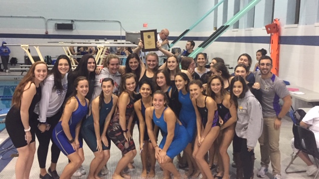 Six from Sayville-Bayport-Bluepoint Girls Swimming/Diving Team Made States!