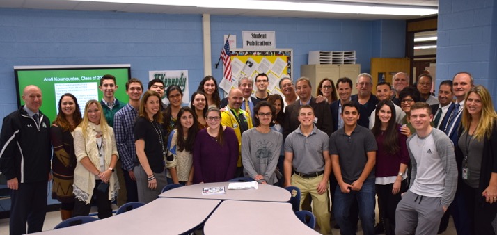 Kennedy Alumni Gifts $15,000 In Science Equipment