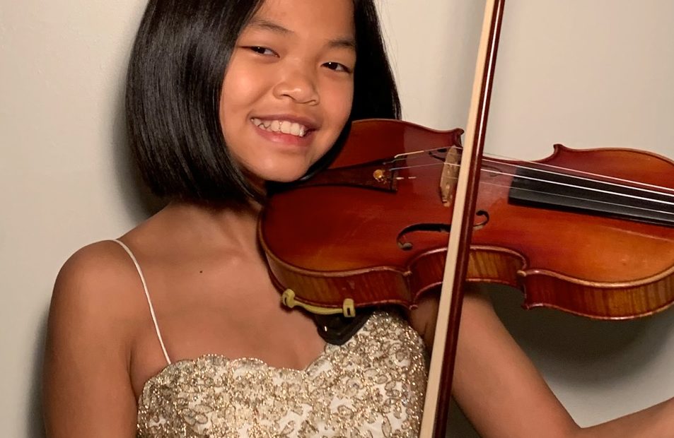 Student-Violinist Hits All Of The Right Notes