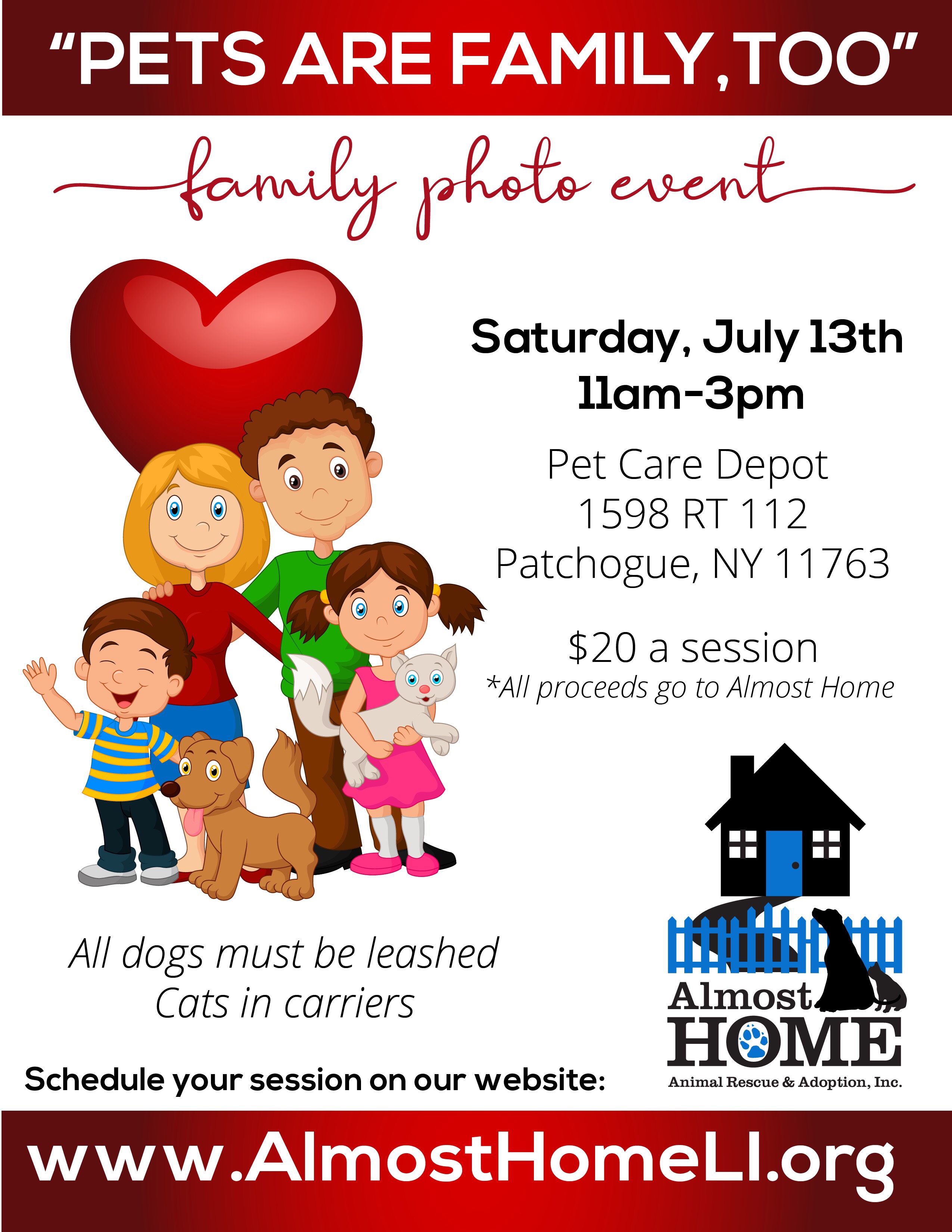 Almost Home Hosts A Family Photo Event!