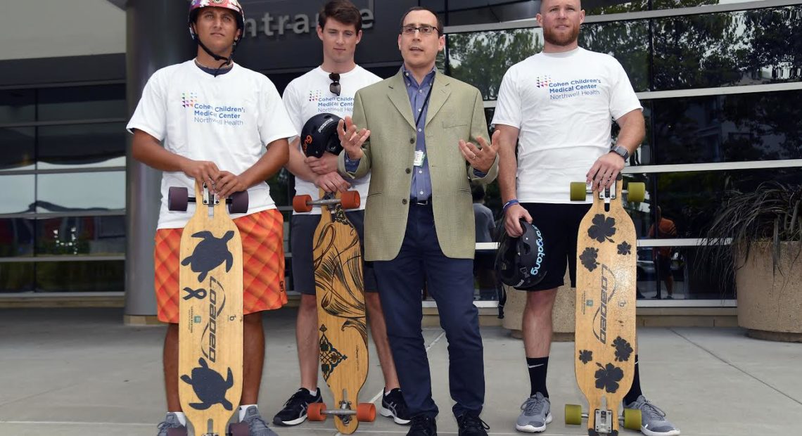 Skateboarding Buddies Raise Money For Pediatric Cancer Survivors
