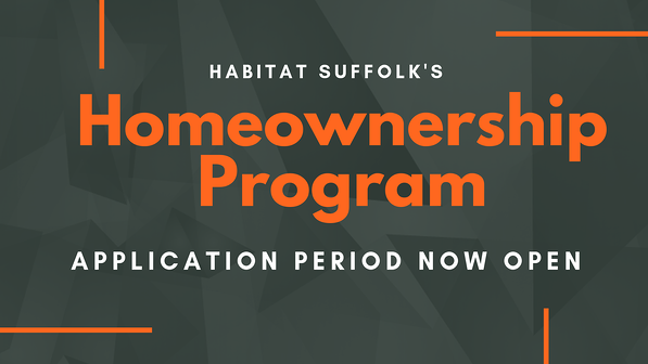 Homeownership Program Application Period Now Open