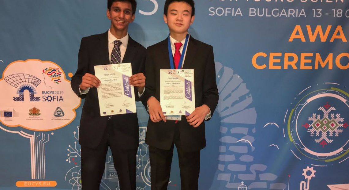 Senior Wins International Science Contest