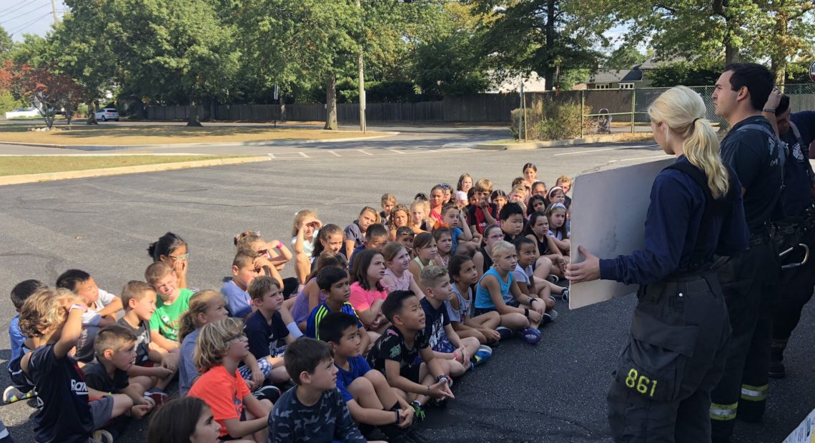 Judy Jacobs Parkway Elementary School Learns Fire Safety
