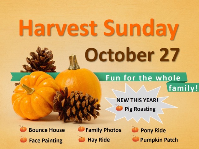 Harvest Sunday at International Baptist Church of Stony Brook
