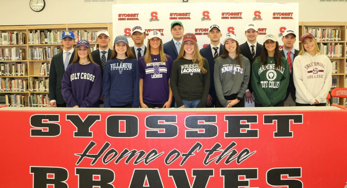 Syosset High School Student-Athletes Honored on National Athlete Commitment Day