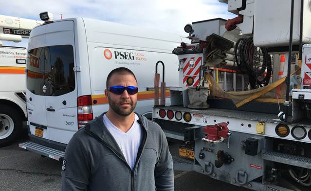 PSEG Long Island Lineworker from Mastic Assists in California Wildfire Relief Effort