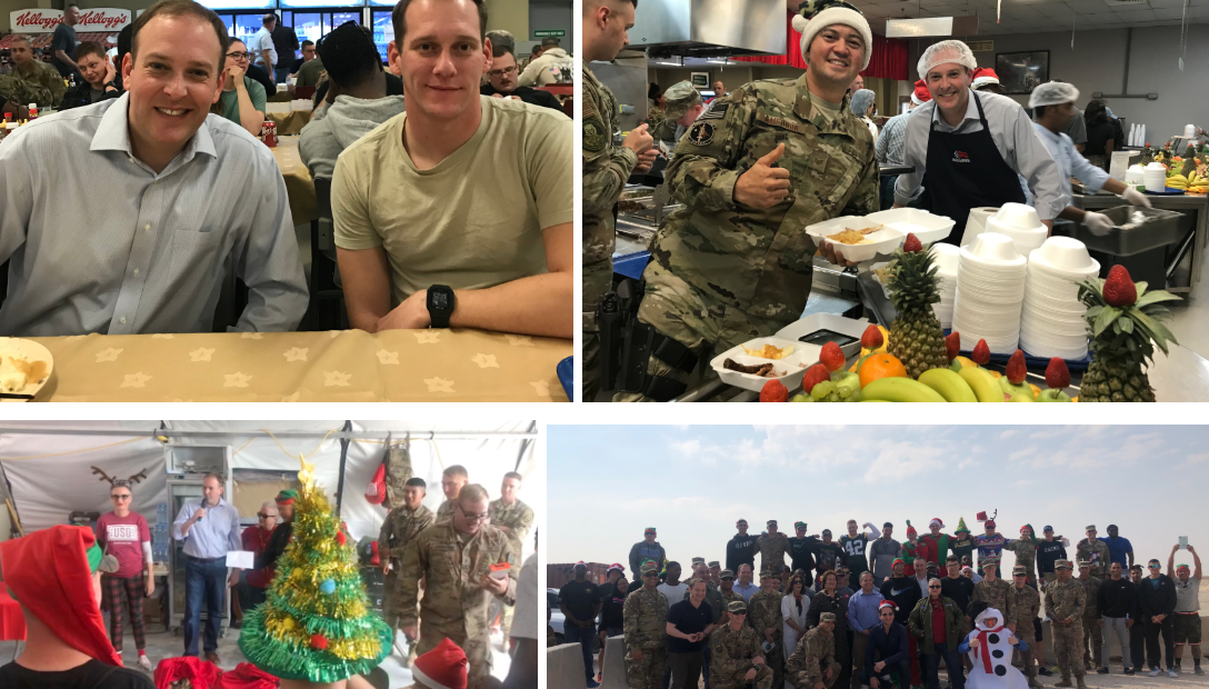 Rep. Zeldin Spends Christmas Day in Qatar with US Troops, Including Members of 106th Rescue Wing from Westhampton Beach!