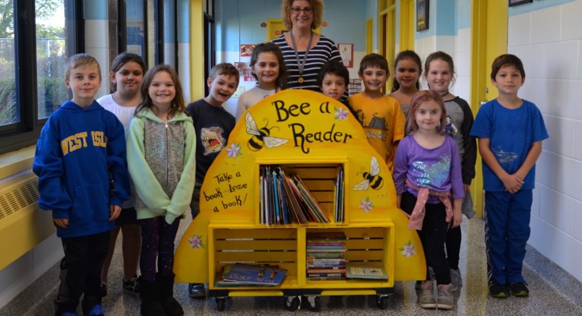 Oquenock first graders successfully lobby for Free Little Library