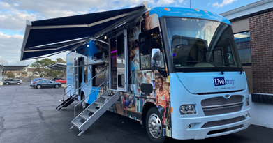 The Wyandanch Public Library Unveiled SLED &#8211; a Mobile Library Bus Service