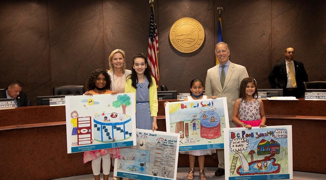 East Islip Student Makes A Big Splash In The County-Wide “Be Pool-Smart” Contest