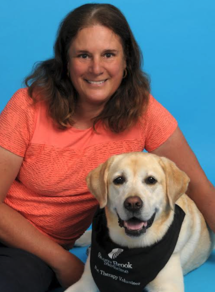 A Winning Pair: Stony Brook Medicine Names Pet Therapy Team 2020 Volunteer of the Year