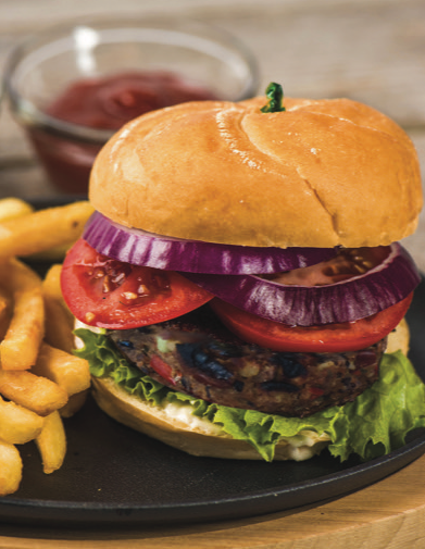 Vegan Burger Utilizes Fall Flavor