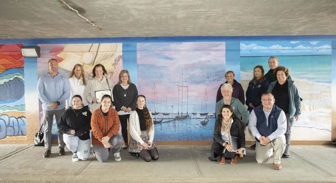 New Mural By Local High School Students Unveiled At Babylon’s Cedar Beach