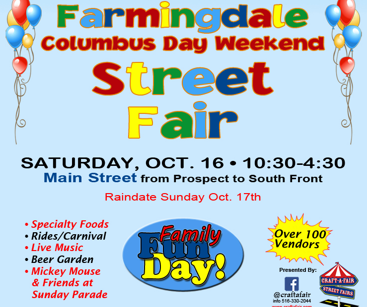 The Farmingdale Street Fair Is This Weekend!