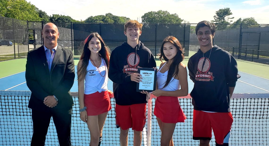 Syosset Tennis Named High School Tennis Team of the Year