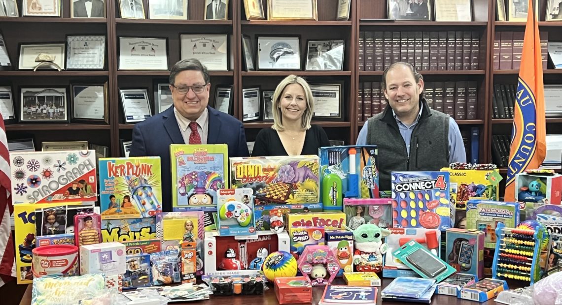 Plainview-Old Bethpage Community Gives Back to Toys for Tots Foundation