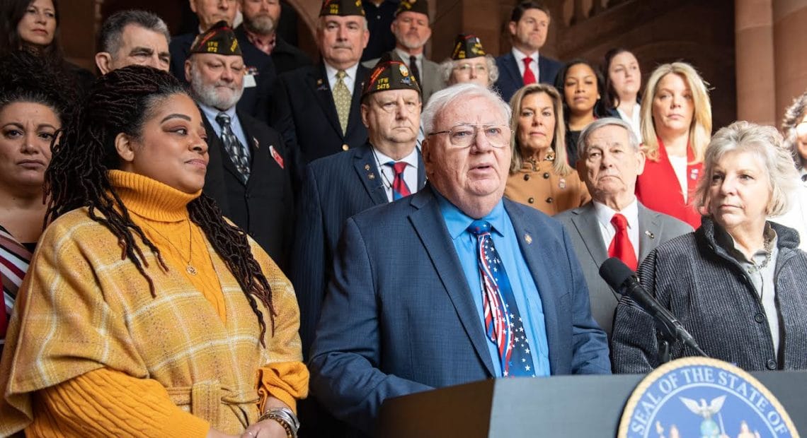 Senator Brooks &#038; Assemblymember Barrett Call For Elevation Of Division Of Veterans Services To Cabinet Level Department