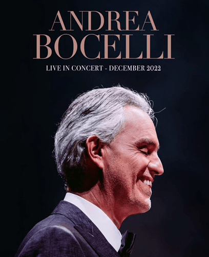 Andrea Bocelli Announces December 2022 US Tour Dates Including First-Ever Performance at UBS Arena