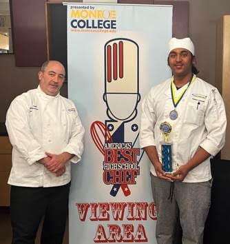 ESBOCES Culinary Arts Student Wins 2nd Place And A $40,000 Scholarship At America&#8217;s Best High School Chef Competition
