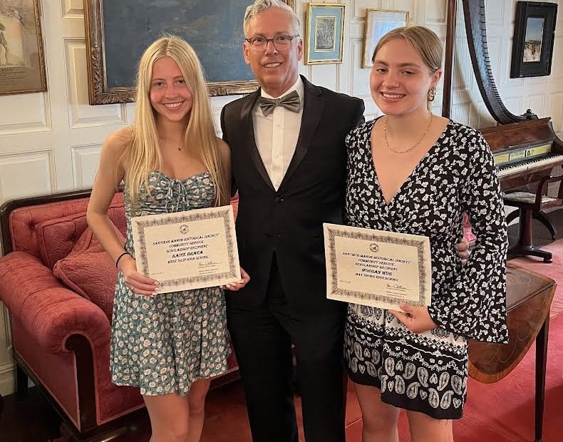 Two High School Seniors Receive Scholarships For Volunteering At Sagtikos Manor