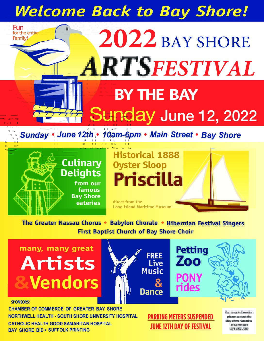 Back To Bay Shore 2022 Festival This Sunday! Long Island