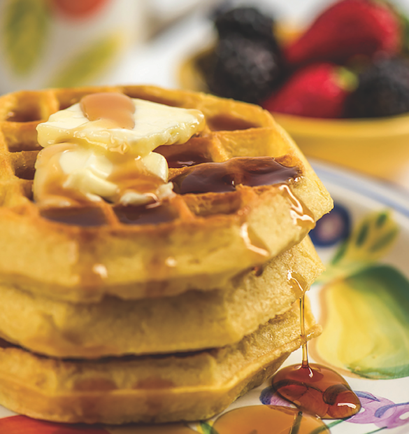 Great Meals Start With Waffles