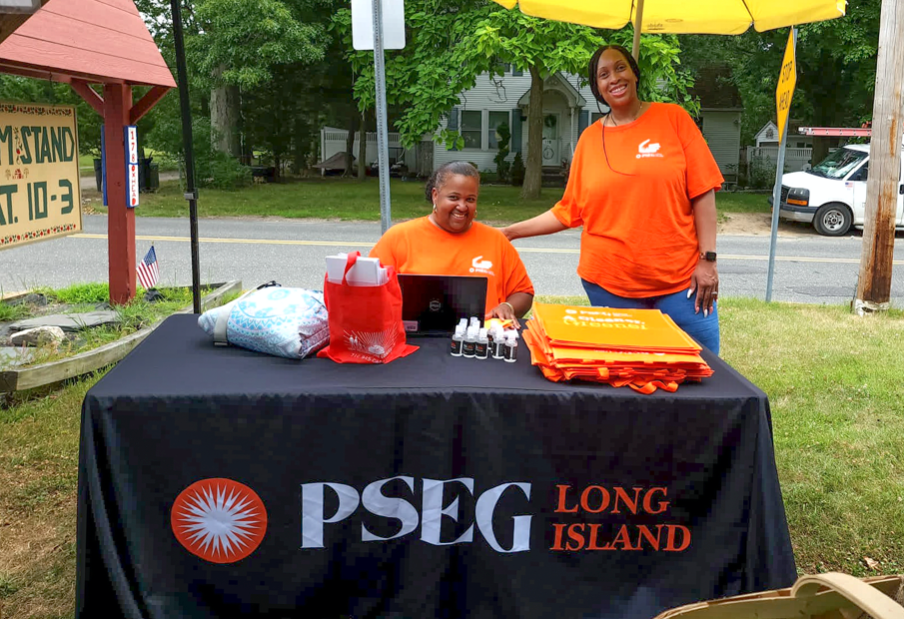 PSEG Long Island Employees Pitch In To Help Tend The Last African American Family Farm On Long Island