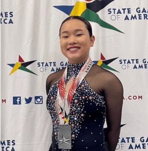 East Islip’s Vanessa Rossa Wins Figure Skating Silver At State Games of America