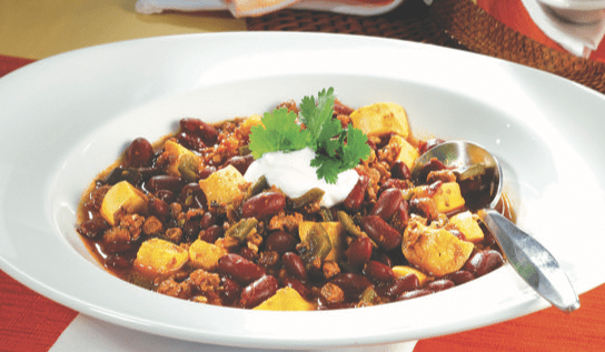 Meatless Chili Helps Chase Away The Chill