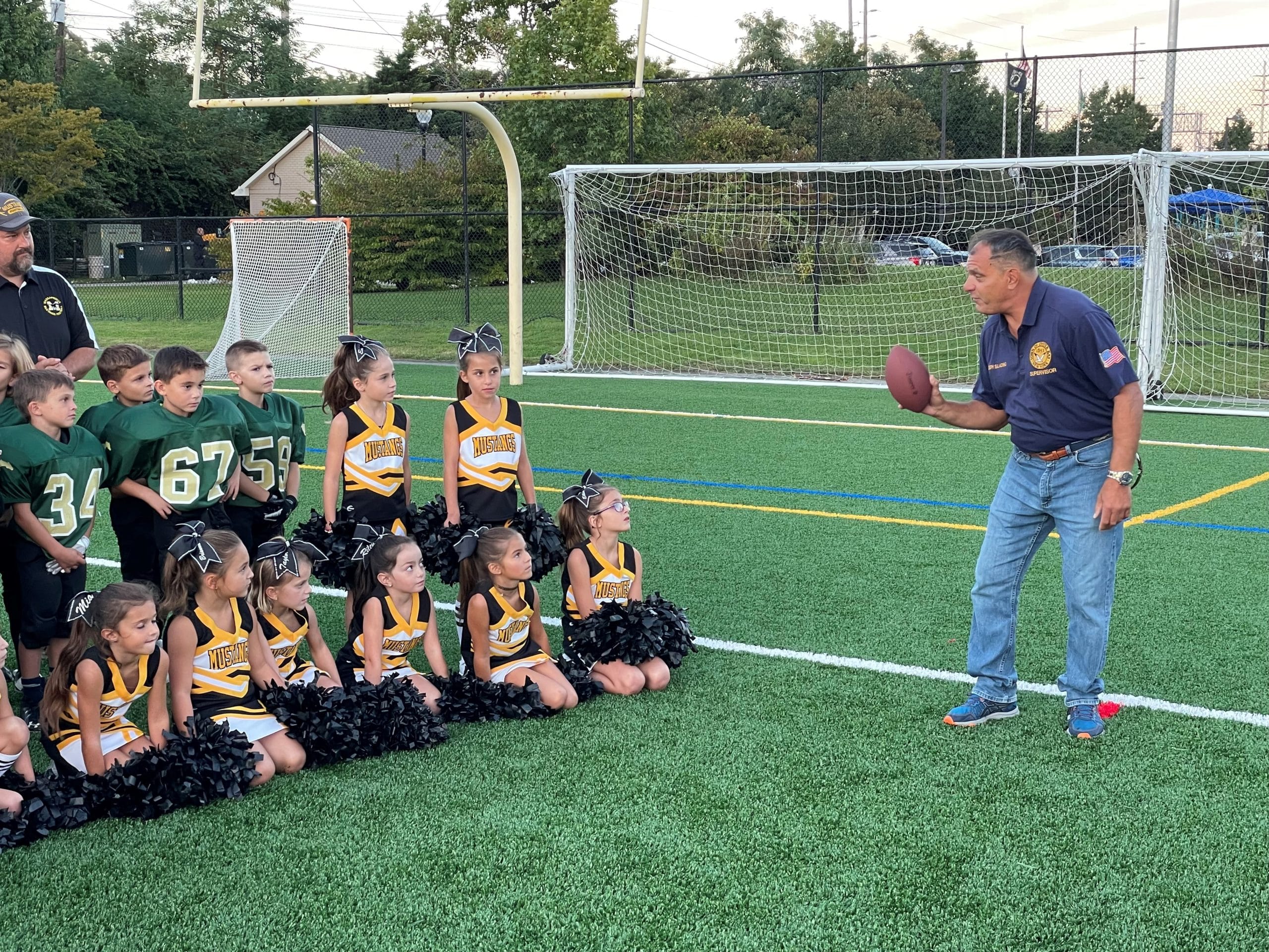 Town Unveils New Turf At Field Of Dreams In Massapequa