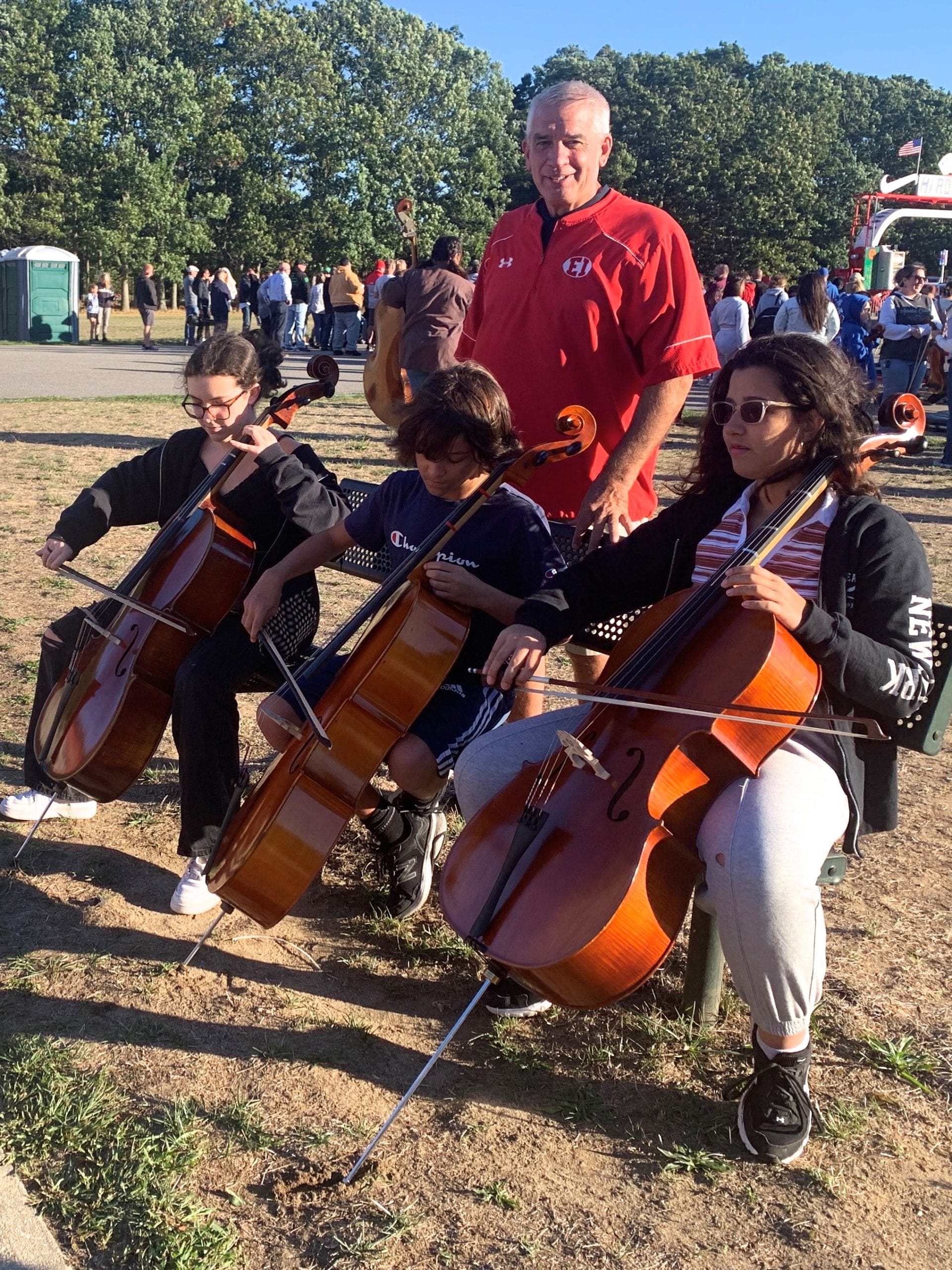 East Islip’s Young Musicians Perform At FTK Carnival Opening Ceremony