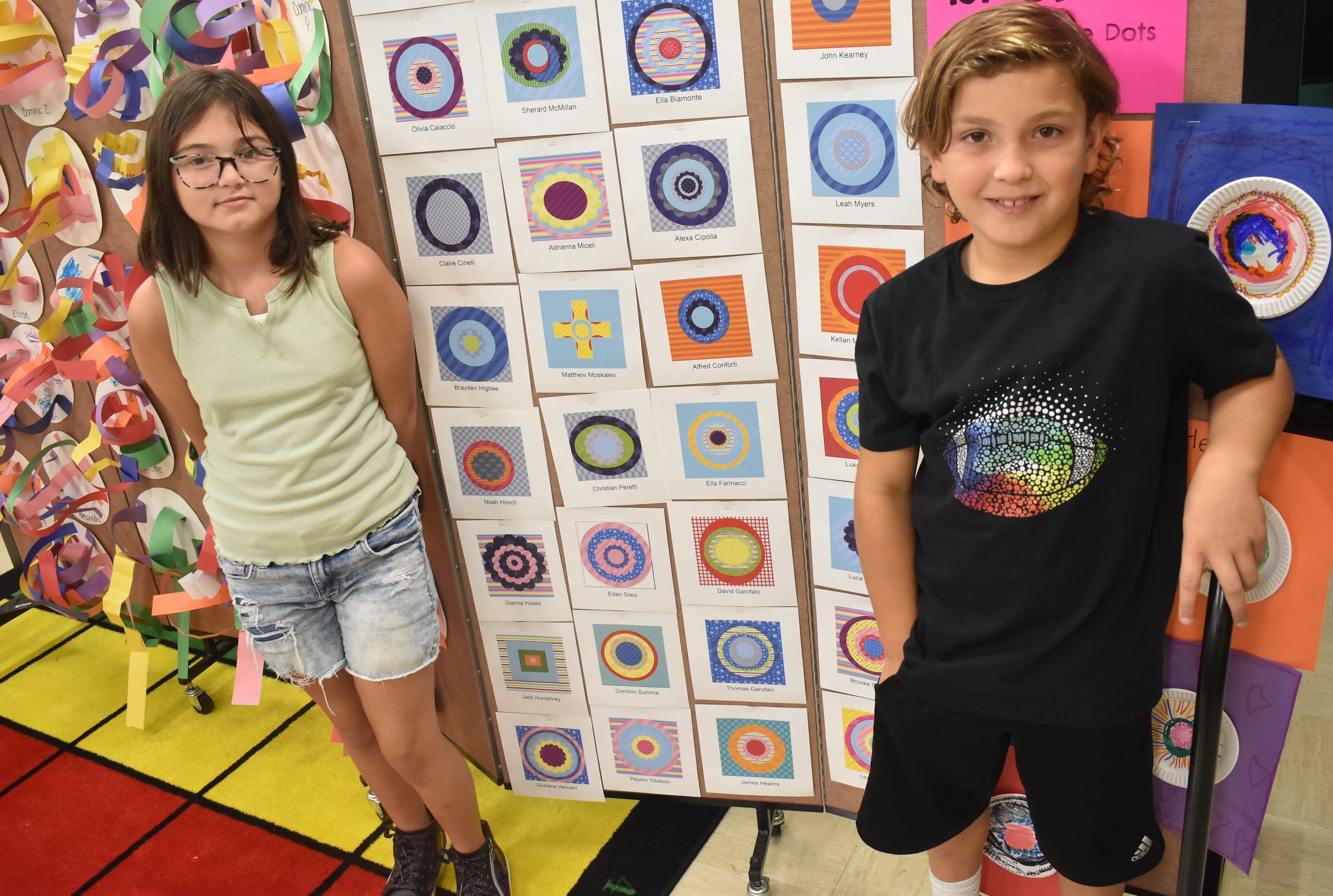 Wantagh Students Make Their Mark One Dot At A Time