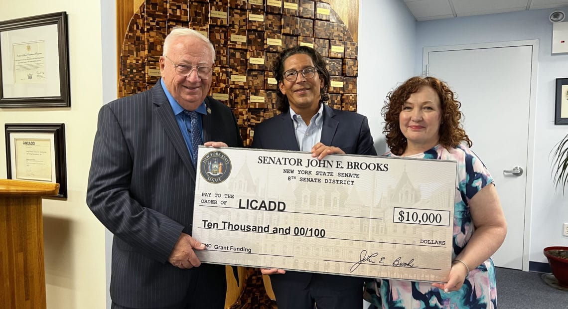 Senator Brooks Provides Funding Award To Help Address  Alcoholism And Drug Dependence Among Long Island’s Youth