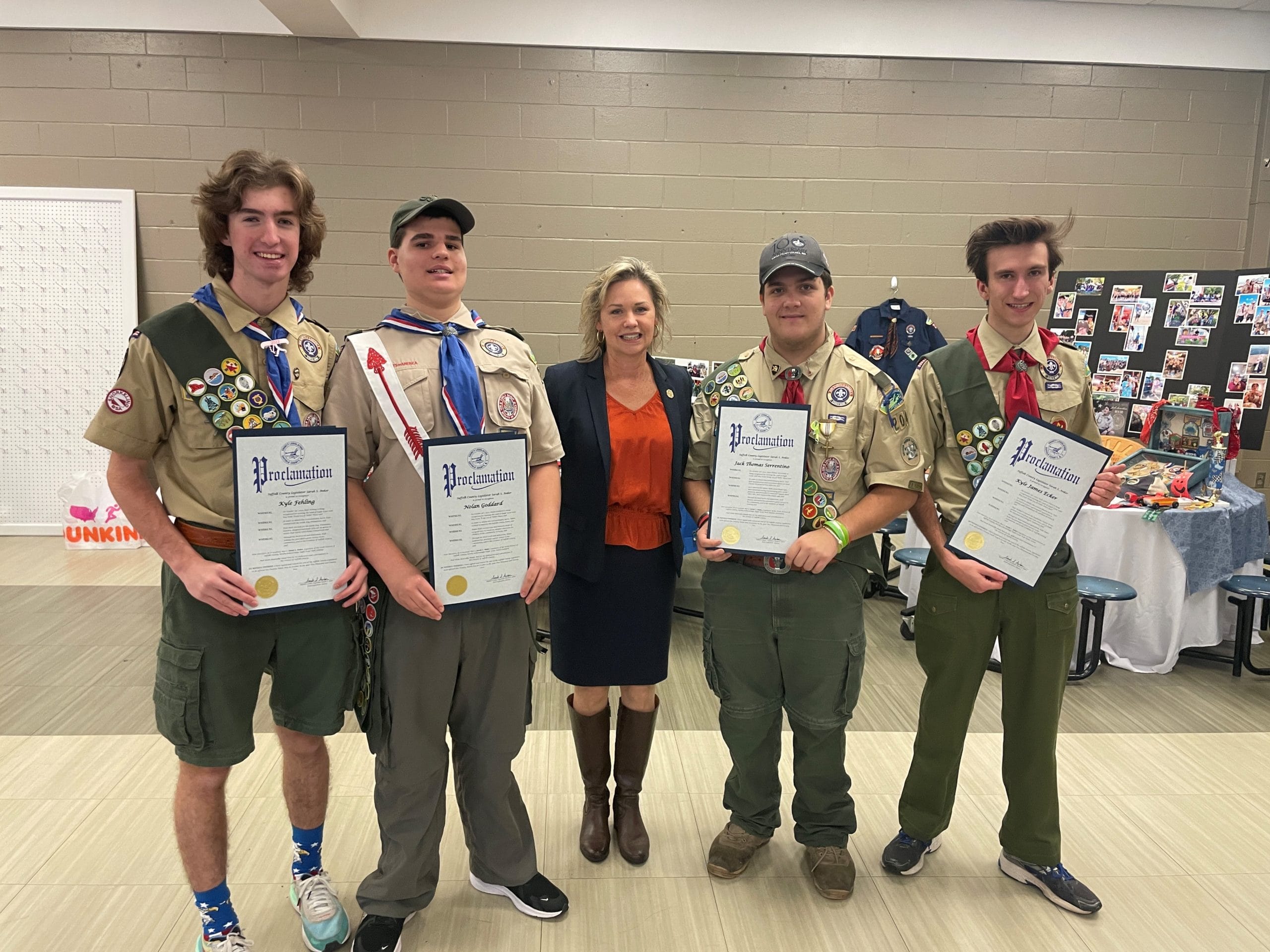 Legislator Anker Congratulates Troop 204’s Newest Eagle Scouts - Long 