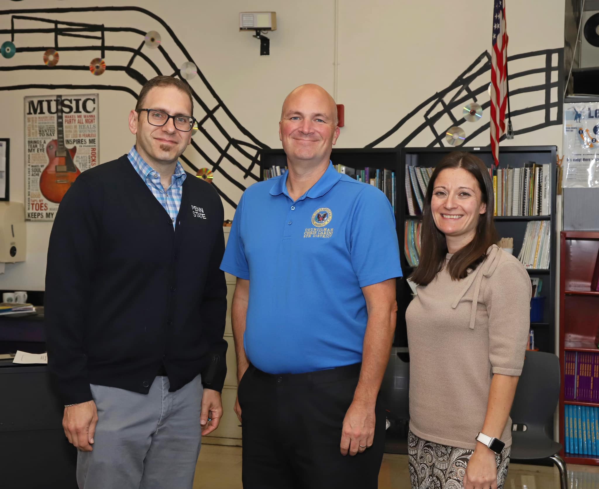 Chatterton Student Council Meets With Town Councilmember