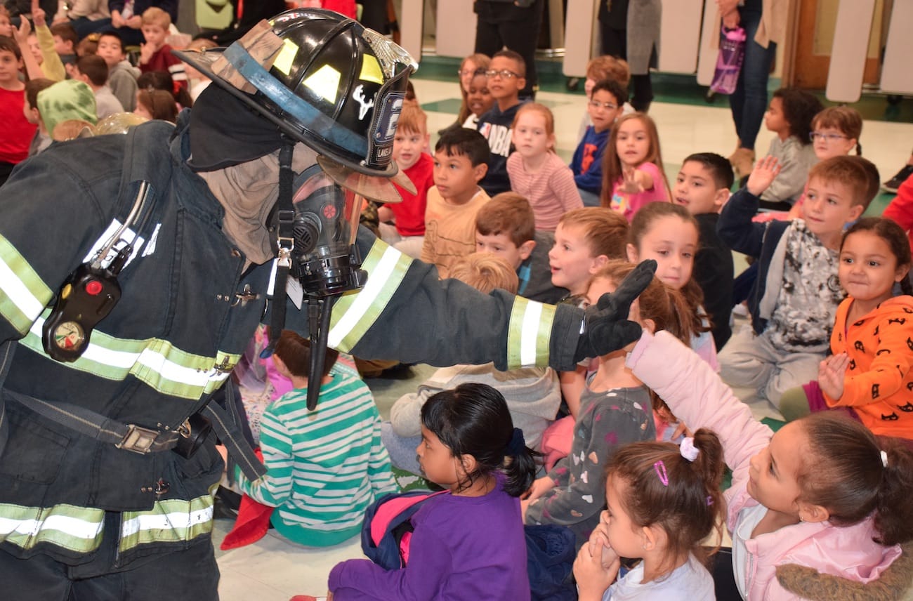 Connetquot Elementary Students Learn Fire Safety