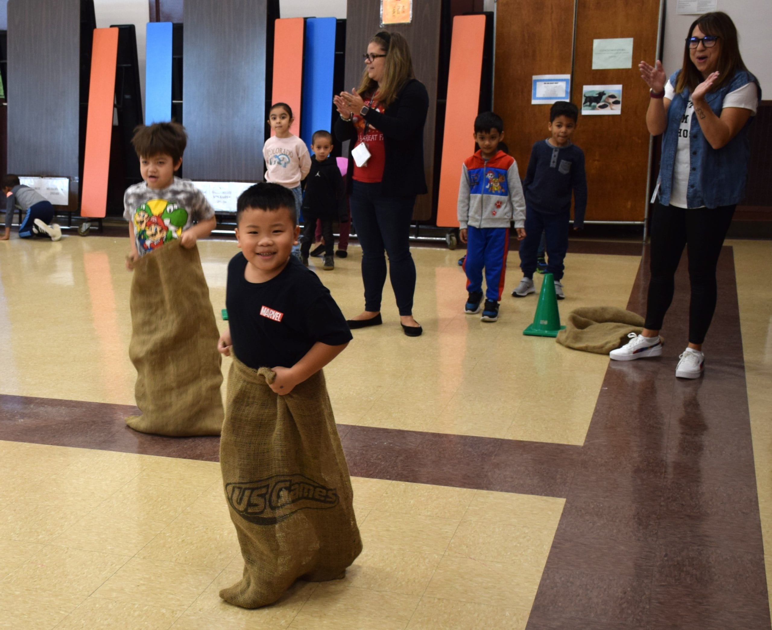 Mother Goose Olympics Held At Meadowbrook Elementary School