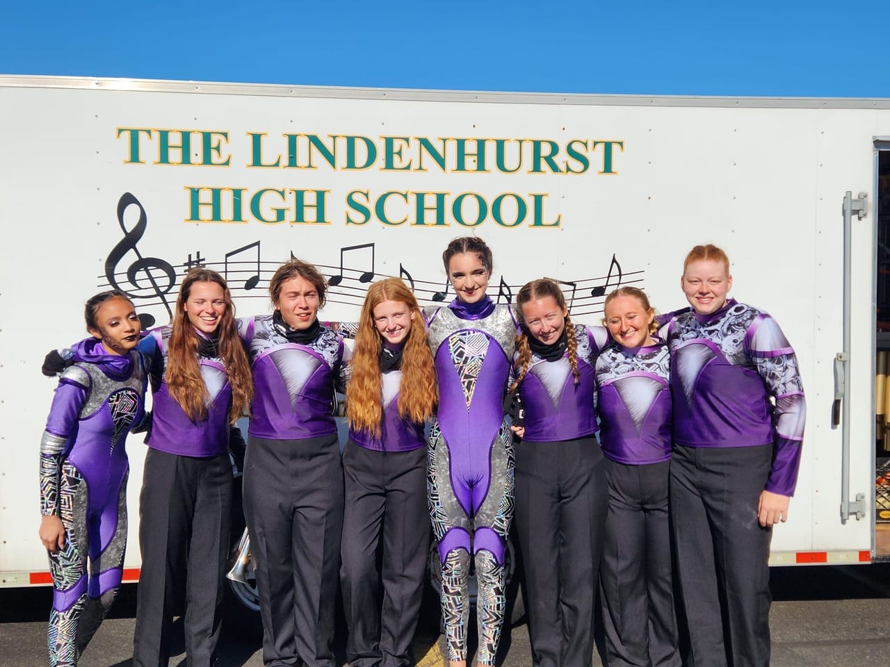 Lindenhurst Marching Band Performs At MetLife Stadium In USBands