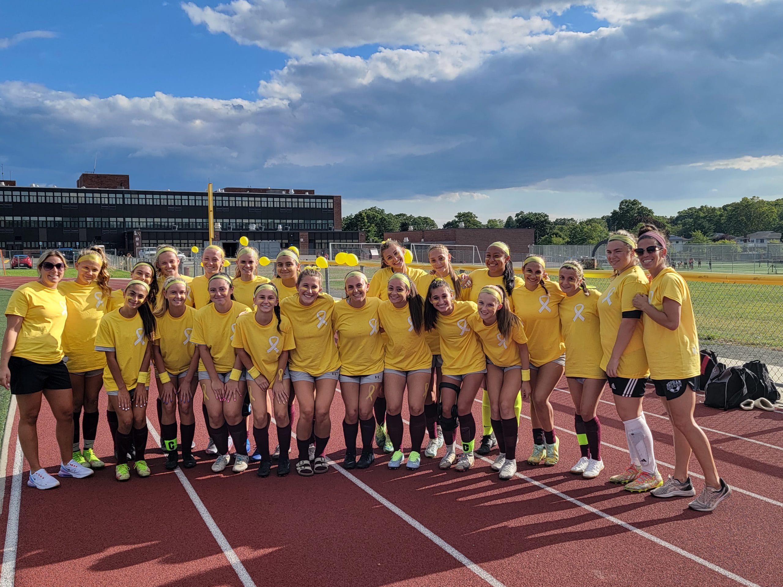 Mepham Athletes Bring Cancer Awareness Fundraising To The Field