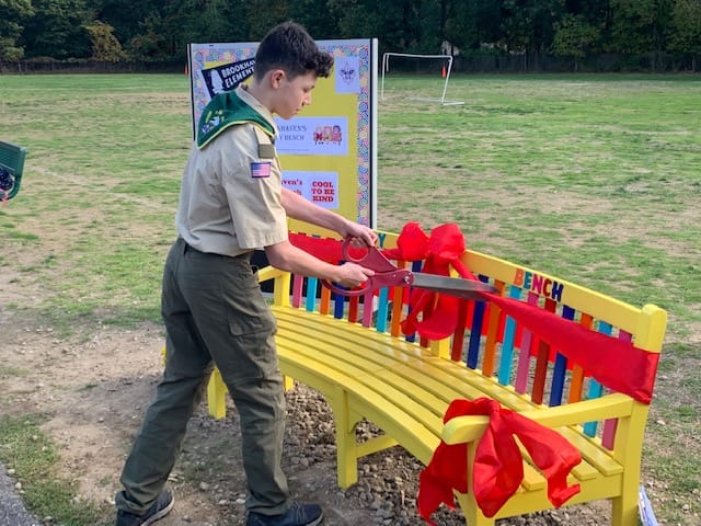 Buddy Bench Unveiled At Brookhaven Elementary