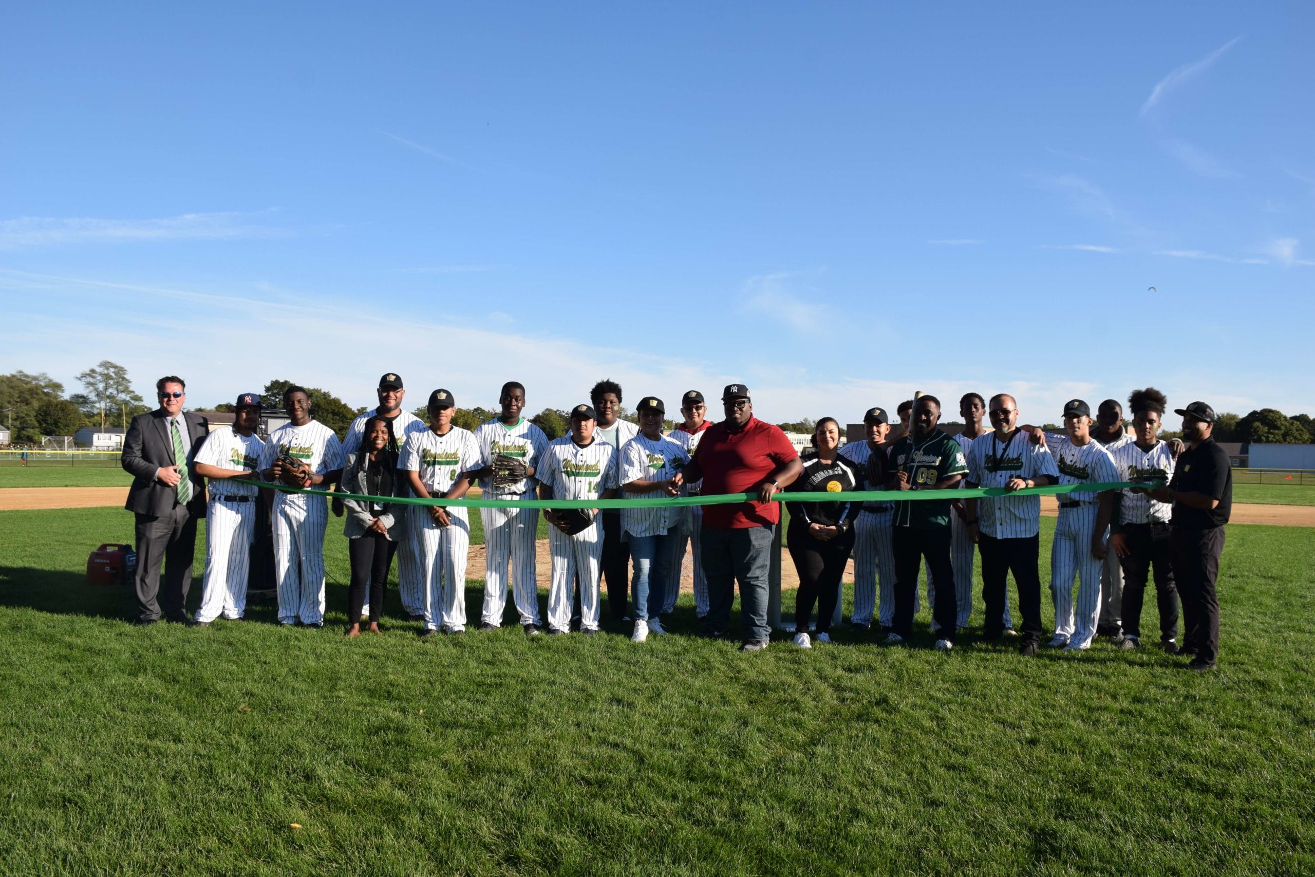 Wyandanch School District Celebrates Grand Opening Of New Baseball