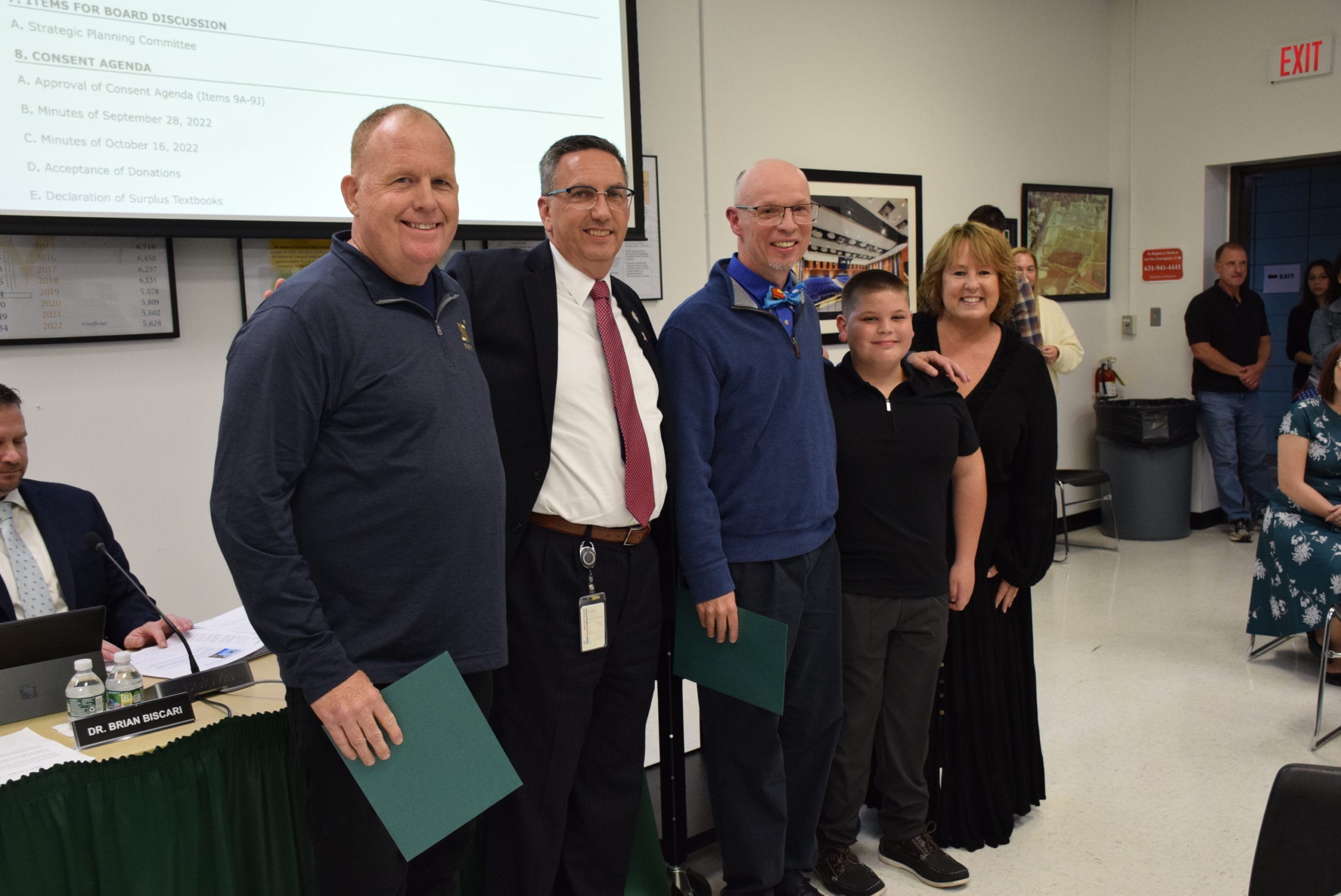 Students And Staff Recognized By Three Village Board Of Education